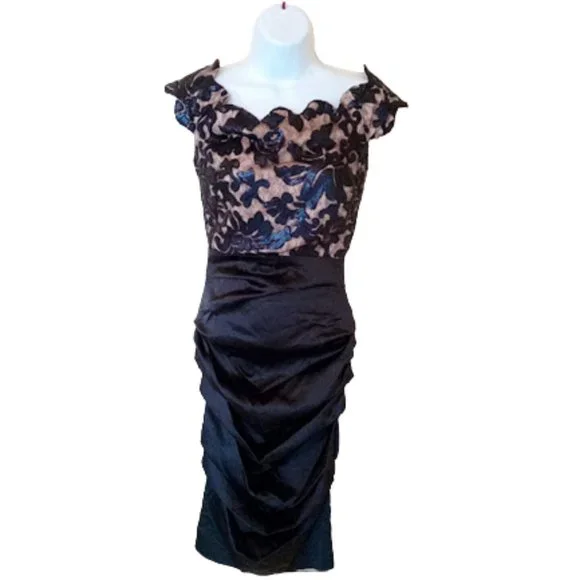 le chateau | Dresses | Le Chateau Stunning Black Sequined Dress Xxs New Nwt  | Poshmark